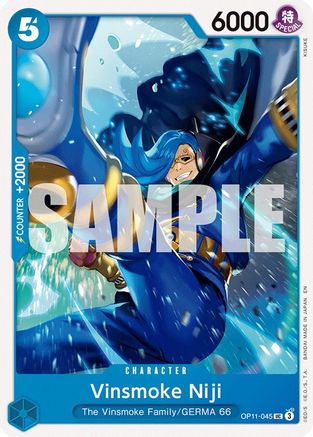 Image of Vinsmoke Niji (OP11-045) - A Fist of Divine Speed