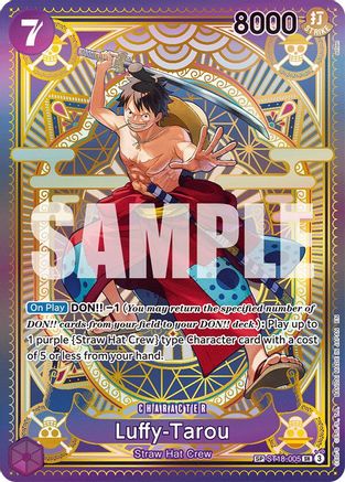 Image of Luffy-Tarou (SP) (ST18-005) - A Fist of Divine Speed Foil