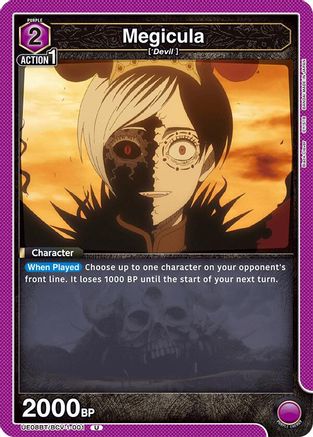 Image of Megicula (UE08BT/BCV-1-001) - UE08BT Black Clover