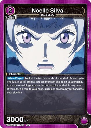 Image of Noelle Silva (011) (UE08BT/BCV-1-011) - UE08BT Black Clover Foil