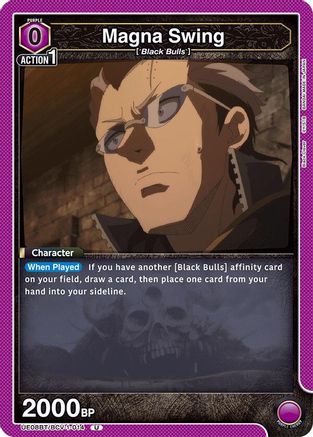 Image of Magna Swing (UE08BT/BCV-1-014) - UE08BT Black Clover