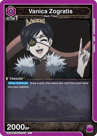 Image of Vanica Zogratis (017) (UE08BT/BCV-1-017) - UE08BT Black Clover