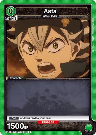 Image of Asta (044) (UE08BT/BCV-1-044) - UE08BT Black Clover