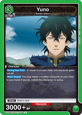 Image of Yuno (057) (UE08BT/BCV-1-057) - UE08BT Black Clover