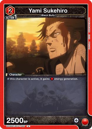 Image of Yami Sukehiro (087) (UE08BT/BCV-1-087) - UE08BT Black Clover