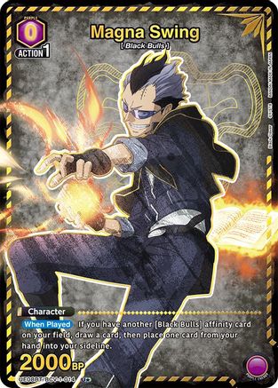 Image of Magna Swing (U*) (UE08BT/BCV-1-014) - UE08BT Black Clover Foil