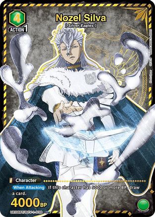 Image of Nozel Silva (U*) (UE08BT/BCV-1-038) - UE08BT Black Clover Foil