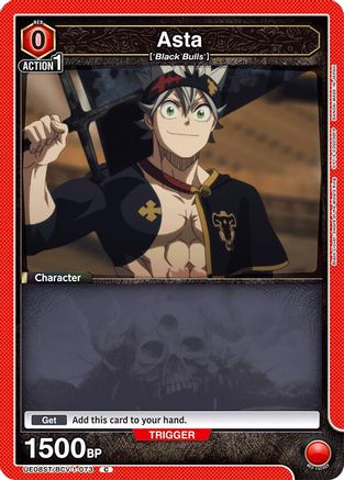 Image of Asta (073) (UE08ST/BCV-1-073) - UE08ST Black Clover Starter Deck