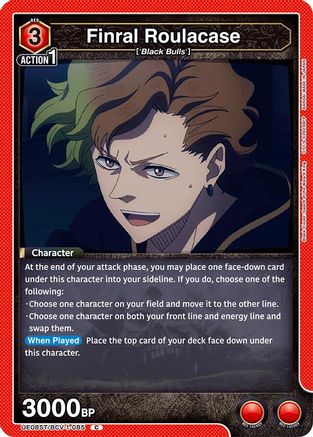 Image of Finral Roulacase (UE08ST/BCV-1-085) - UE08ST Black Clover Starter Deck