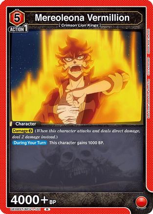Image of Mereoleona Vermillion (UE08ST/BCV-1-101) - UE08ST Black Clover Starter Deck