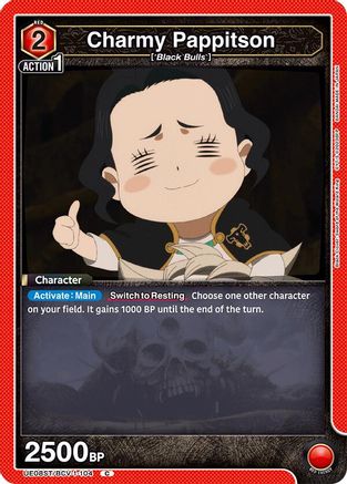 Image of Charmy Pappitson (UE08ST/BCV-1-104) - UE08ST Black Clover Starter Deck