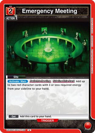 Image of Emergency Meeting (UE08ST/BCV-1-109) - UE08ST Black Clover Starter Deck