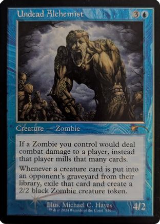 Image of Undead Alchemist (Retro Frame) (SLD-836) - Secret Lair Drop Series Foil