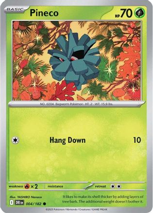Image of Pineco 004  SV10 Destined Rivals - Common