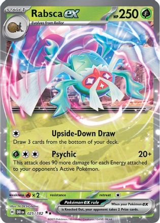 Image of Rabsca ex 025  - Holofoil SV10 Destined Rivals - Double Rare