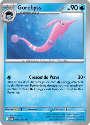 Image of Gorebyss 056  - Reverse Holofoil SV10 Destined Rivals - Rare