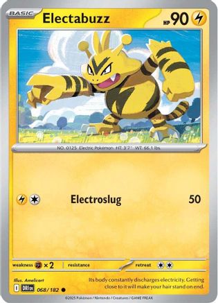 Image of Electabuzz 068  SV10 Destined Rivals - Common