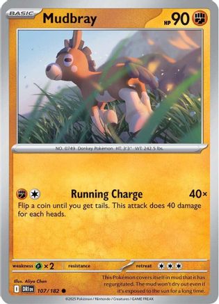 Image of Mudbray 107  SV10 Destined Rivals - Common