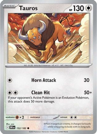 Image of Tauros 152  SV10 Destined Rivals - Common