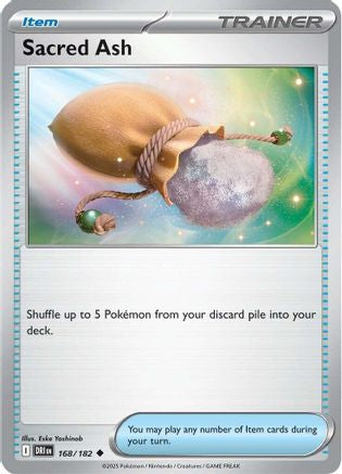 Image of Sacred Ash 168  SV10 Destined Rivals - Uncommon