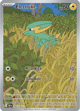 Image of Electrike 196/182  - Holofoil SV10 Destined Rivals - Illustration Rare