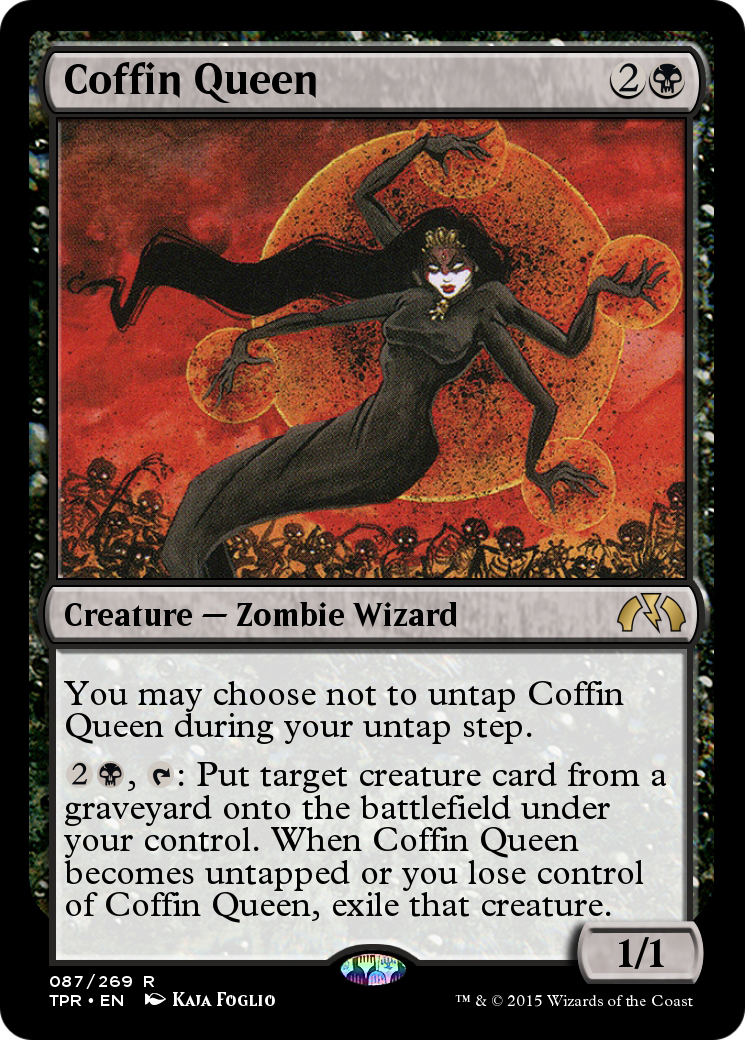 Image of Coffin Queen (TPR-087) - Tempest Remastered Foil
