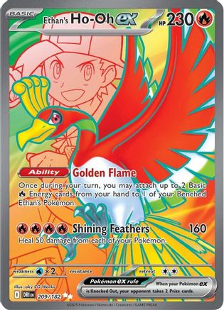 Image of Ethan's Ho 209/182  - Holofoil SV10 Destined Rivals - Ultra Rare