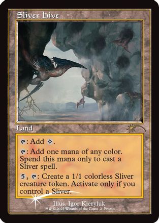 Image of Sliver Hive (Retro Frame) (MFP-002) - Secret Lair Drop Series Foil