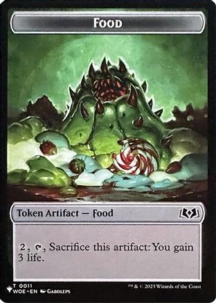 Image of Food // Plant Double-Sided Token (LIST-11 // 8) - The List Reprints
