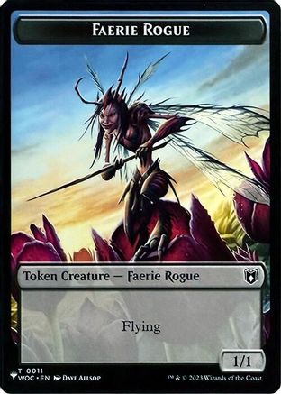 Image of Faerie Rogue // Ape Double-Sided Token (LIST-11 // 10) - The List Reprints