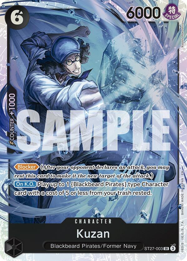 Kuzan - Starter Deck 27: BLACK Marshall.D.Teach (ST-27)