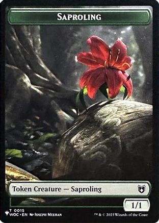 Image of Saproling // Sliver Double-Sided Token (LIST-15 // 2) - The List Reprints