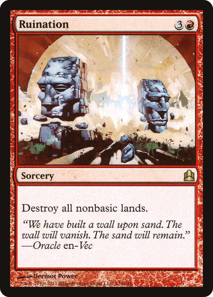 Image of Ruination (CMD-134) - Commander 2011