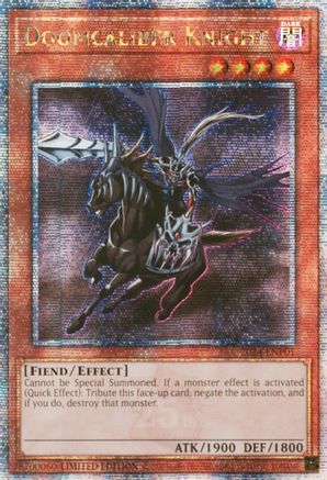Image of Doomcaliber Knight (2024-ENP01) - World Championship Series Limited
