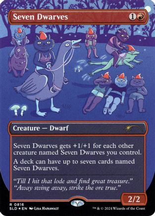 Image of Seven Dwarves (0816) (SLD-816) - Secret Lair Drop Series