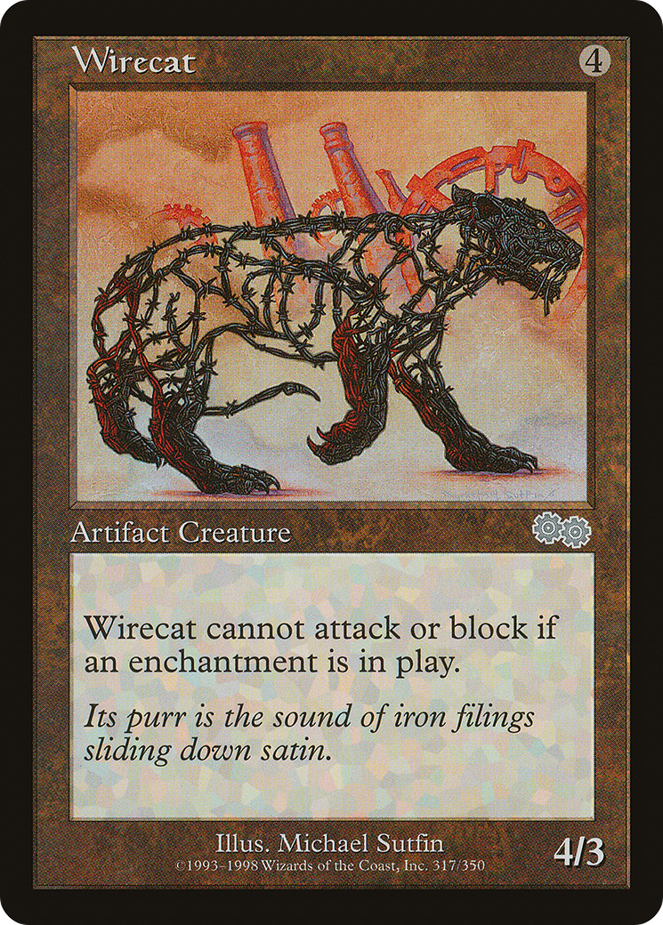 Image of Wirecat (USG-317) - Urza's Saga