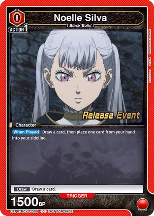 Image of Noelle Silva (080) (UEPR/BCV-1-080) - UE08BT Black Clover Release Event Cards