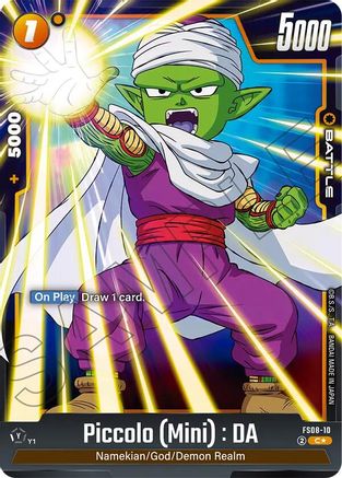 Image of Piccolo (Mini) : DA (Bonus Pack Alternate Art) (FS08-10) - Starter Deck 8 Vegeta Mini Super Saiyan 3 Holofoil
