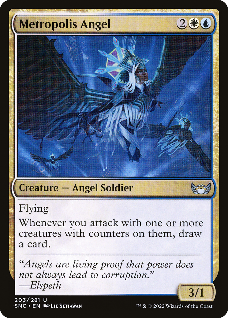 Image of Metropolis Angel (SNC-203) - Streets of New Capenna Foil