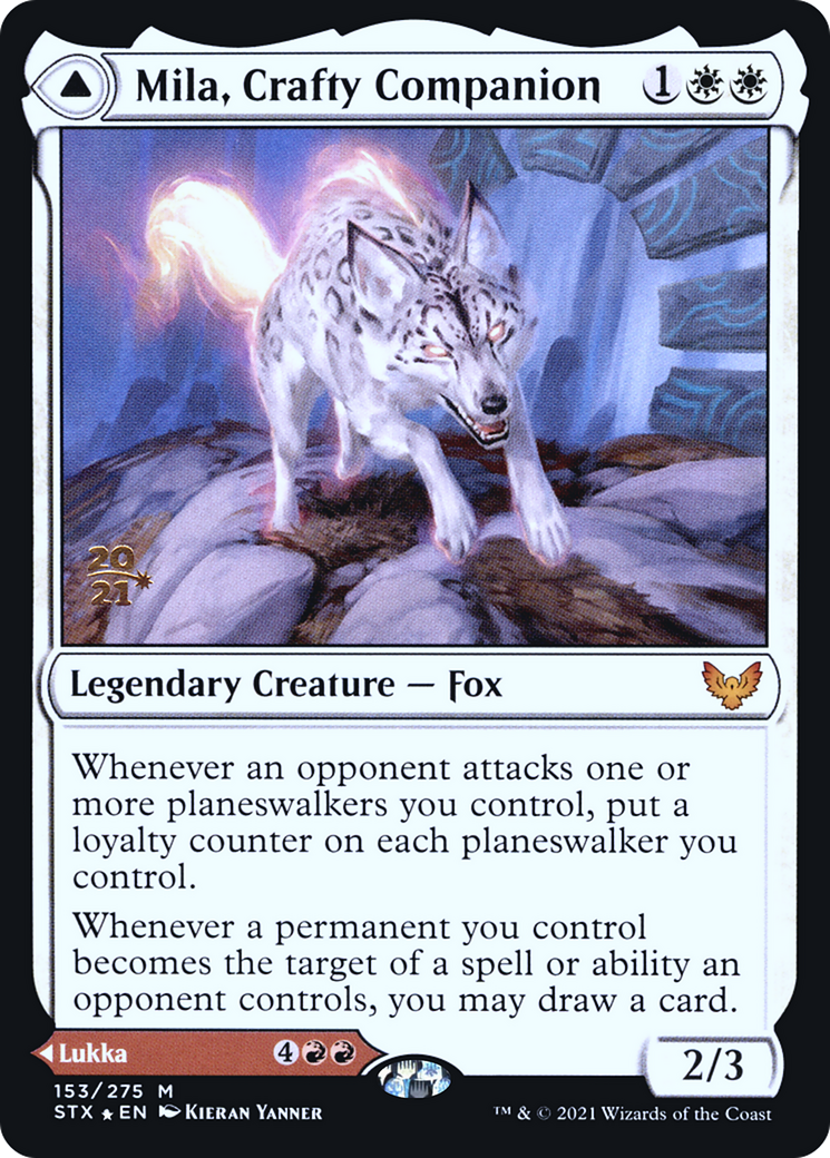 Image of Mila, Crafty Companion (PRE-153) - Strixhaven: School of Mages Promos Foil