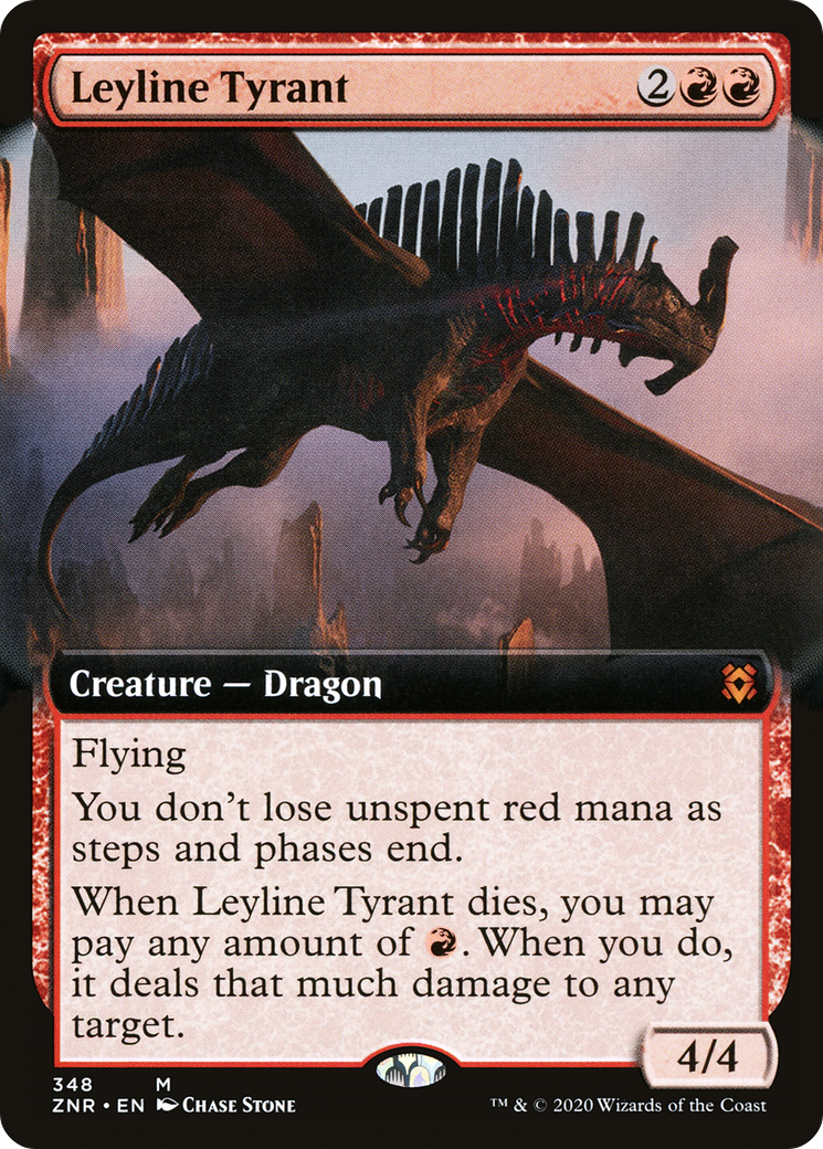 Image of Leyline Tyrant (Extended Art) (ZNR-348) - Zendikar Rising: (Extended Art)