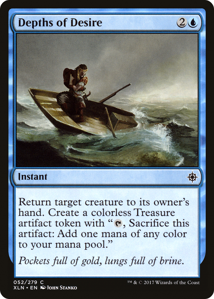 Image of Depths of Desire (XLN-052) - Ixalan Foil