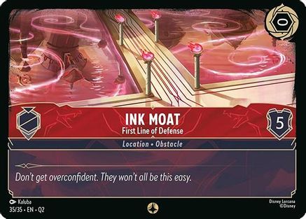 Image of Ink Moat - First Line of Defense (35/35) - Illumineers Quest Palace Heist
