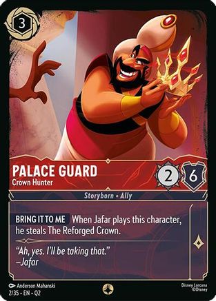 Image of Palace Guard - Crown Hunter (2/35) - Illumineers Quest Palace Heist