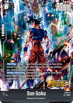 Image of Son Goku (FS09-07) - Starter Deck 9 Shallot Holofoil