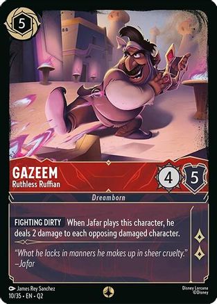 Image of Gazeem - Ruthless Ruffian (10/35) - Illumineers Quest Palace Heist