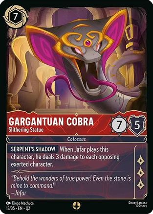 Image of Gargantuan Cobra - Slithering Statue (13/35) - Illumineers Quest Palace Heist