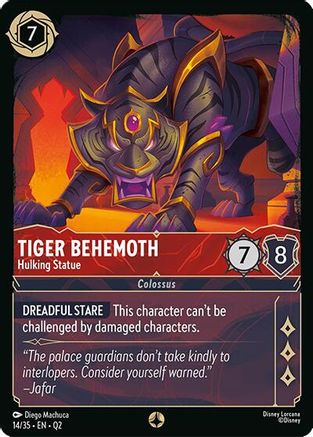 Image of Tiger Behemoth - Hulking Statue (14/35) - Illumineers Quest Palace Heist