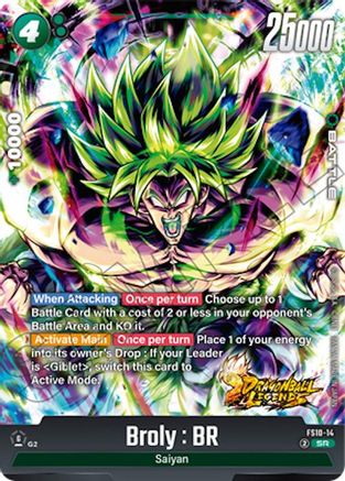 Image of Broly : BR (FS10-14) - Starter Deck 10 Giblet Holofoil