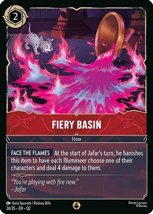 Image of Fiery Basin (26/35) - Illumineers Quest Palace Heist